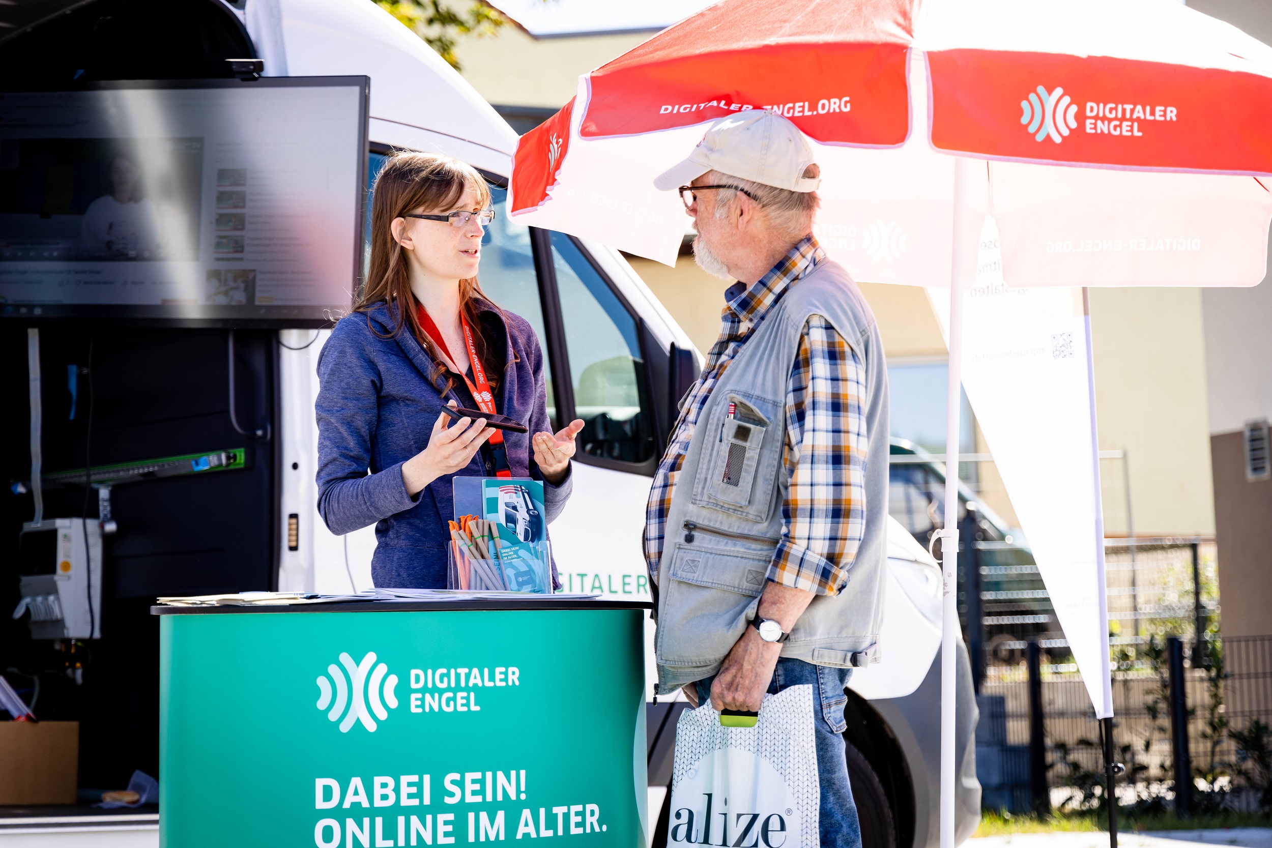 Öffnet die Seite 'Der digitale Engel kommt nach Penzberg!'